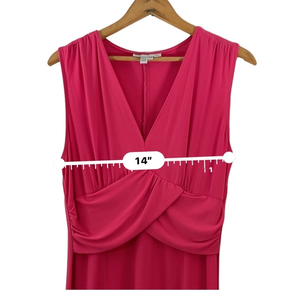 Lana‎ Lee Petite Pink Midi Vintage Dress, size Medium, EUC - Picture 5 of 13